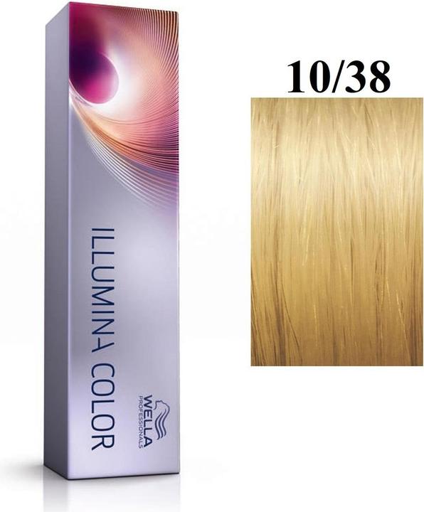 10/38 Helles Hellblond Goldenes Blau