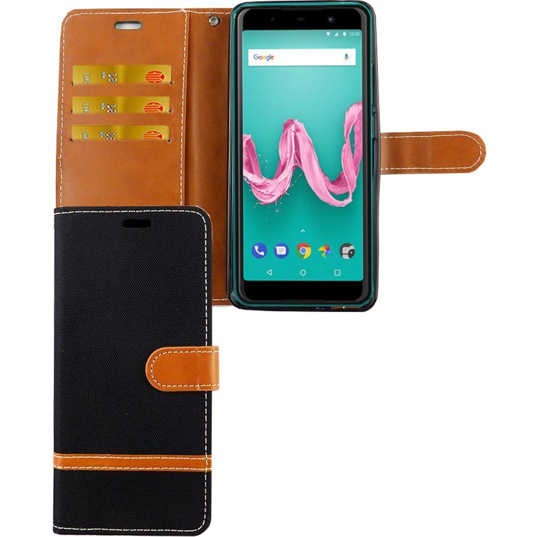 Thumbnail - König Design Hülle Handy Schutz für Wiko Lenny 5 Case Cover Tasche Wallet Etui Handyhülle Neu (Wiko Lenny 5), Smartphone...
