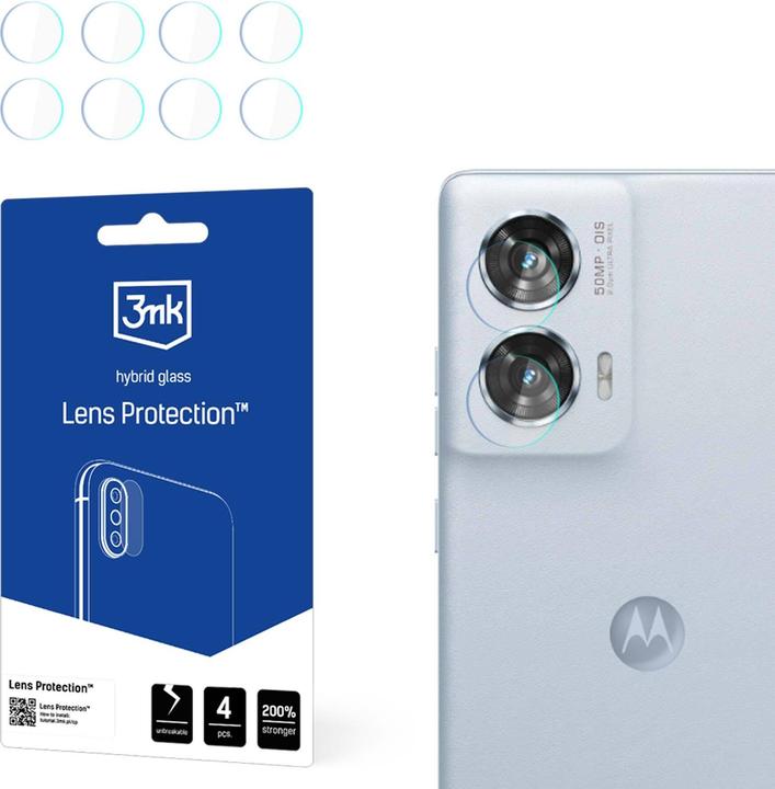 3MK Lens Protect Motorola Edge 50 Fusion Ochrona na obiektyw aparatu 4szt (4 Stück, Motorola Edge 50 Fusion)