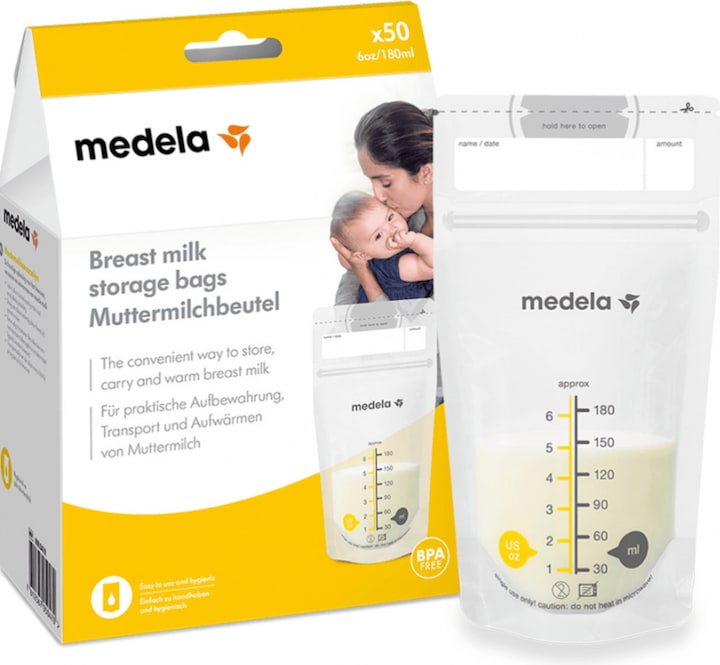 Actual product image Medela Breast Milk Bag Pack of 50