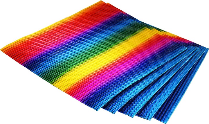 Immagine prodotto Folia Cartone ondulato teso RAINBOW, 35x49,5 cm