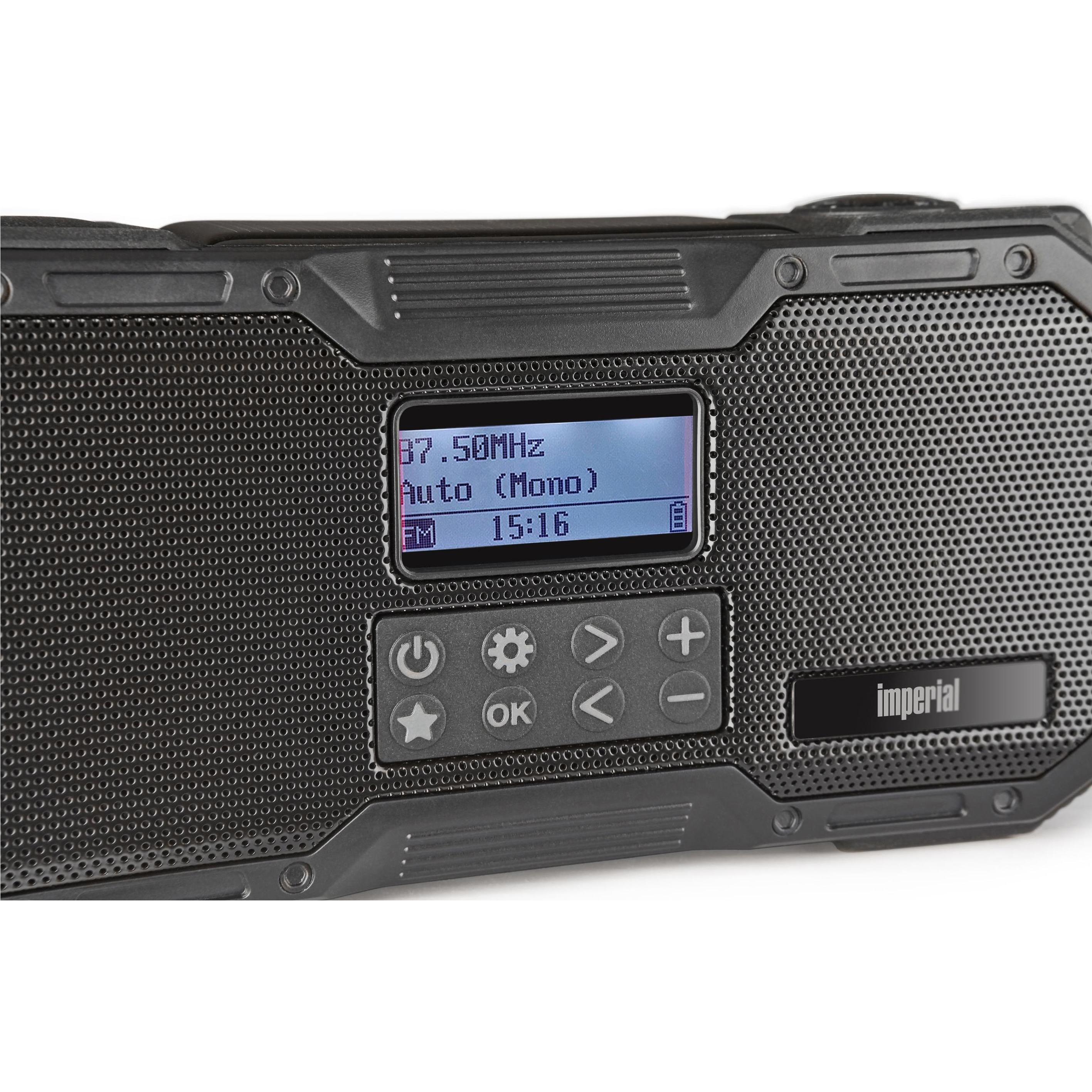Thumbnail - Imperial Dabman OR 1 (UKW, DAB+, Bluetooth), Radio, Schwarz