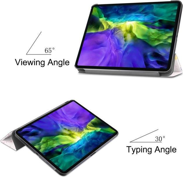 Produktbild MU Style Dreifach faltbare Hülle mit Muster (IPad Pro 11 (2020))