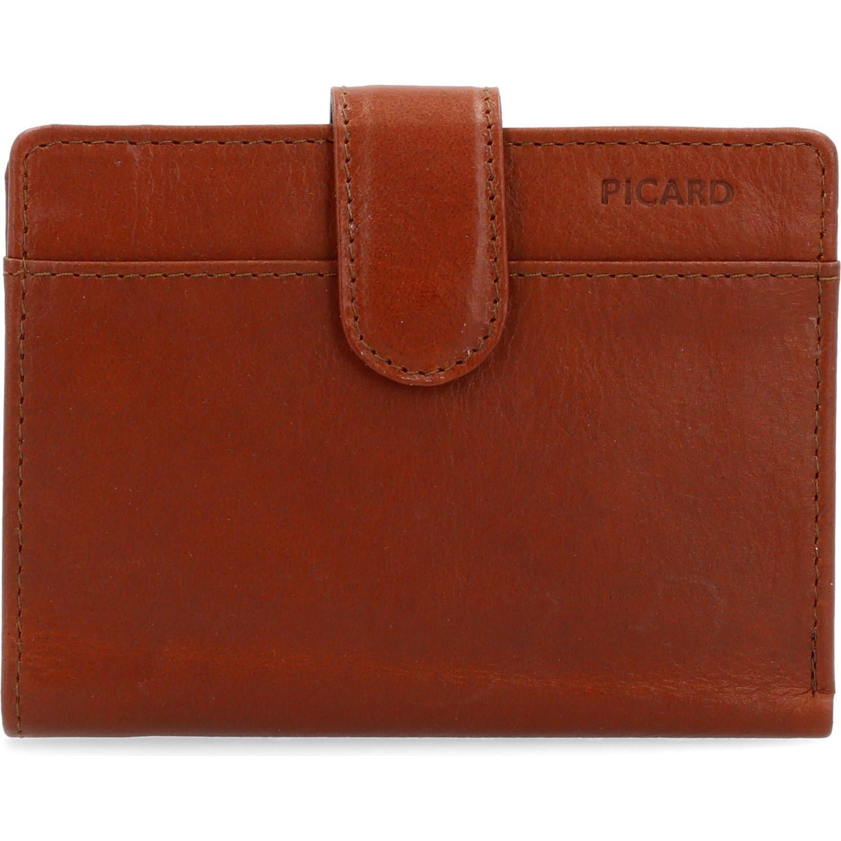 Picard, Herren, Portemonnaie, Buddy 1 Geldbörse Leder 12.5 cm, Braun