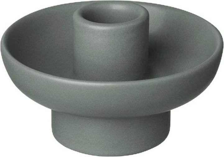 Blomus VELA Kerzenhalter agave green S 9cm