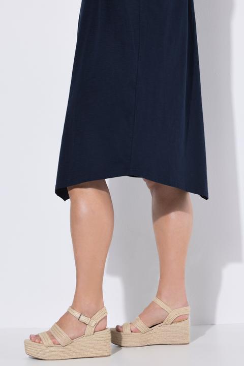 Produktbild Ulla Popken Midikleid, Tunika-Ausschnitt, Halbarm (42, 44)