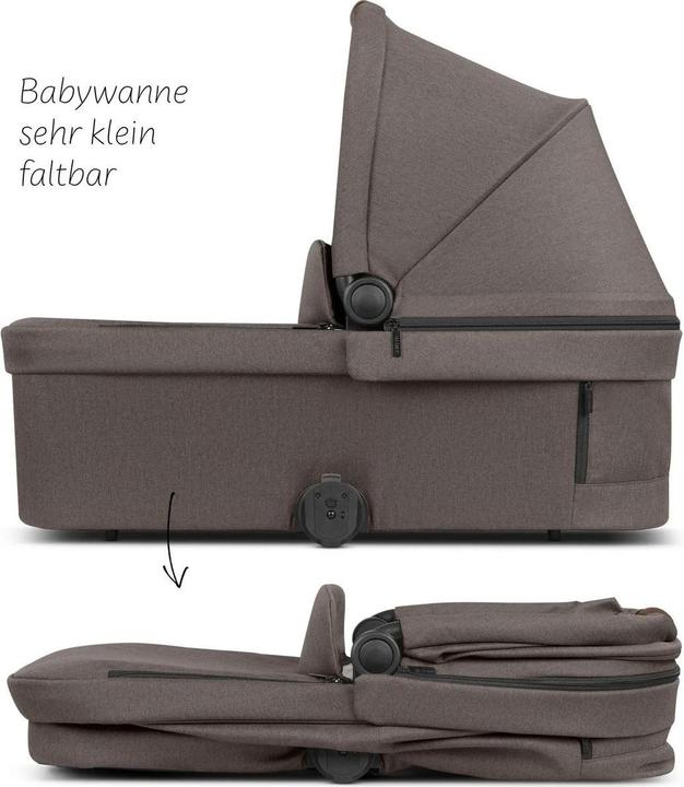 Actual product image ABC Design City Life Carrycot, Nature