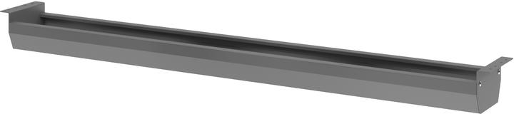 Hammerbacher Cable tray graphite foldable 126.2 x 9.3 cm for 160 cm table (126.20 cm)