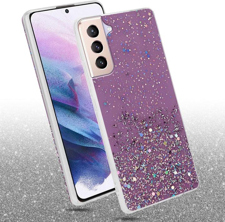 Immagine prodotto Cadorabo Copertura in TPU scintillante (Samsung Galaxy S21+)