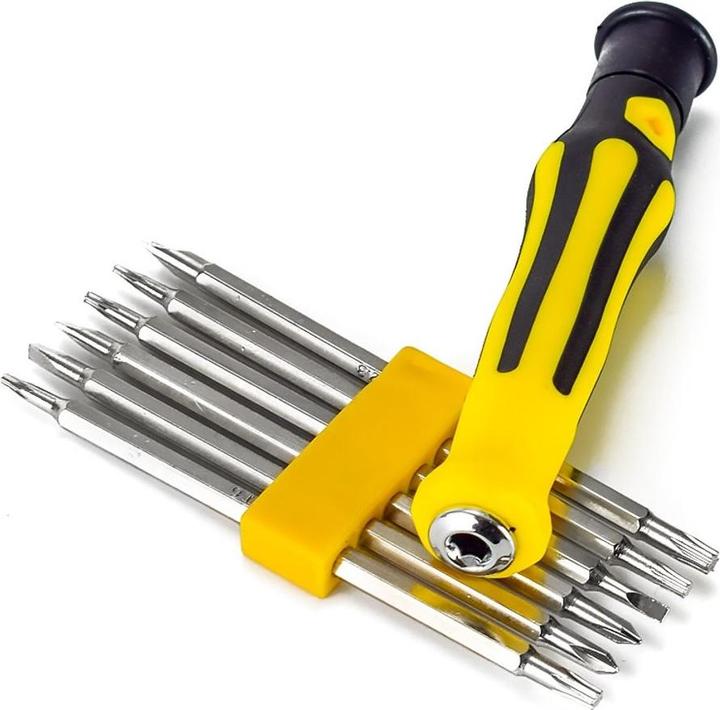 Actual product image König Design Precision screwdriver set 6-piece mini slotted and Phillips screwdriver (Multi-tooth)
