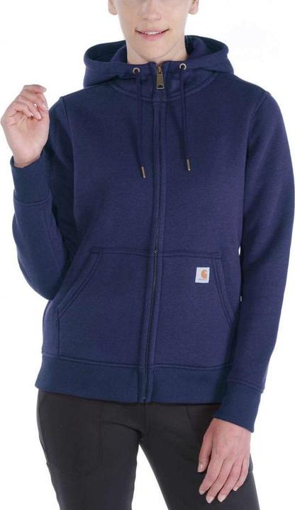 Immagine prodotto Carhartt Felpa con cappuccio Clarksburg con zip intera, donna, navy, taglia XS (XS)