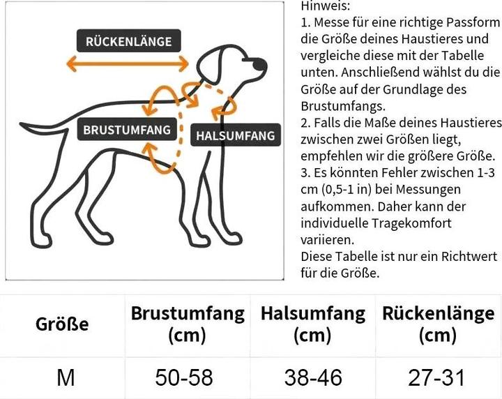 Produktbild Cbx Hochsichtbare Reflektierende Hundeweste, Sicherheitsweste für Hunde - Grösse M (M, Hundeweste)