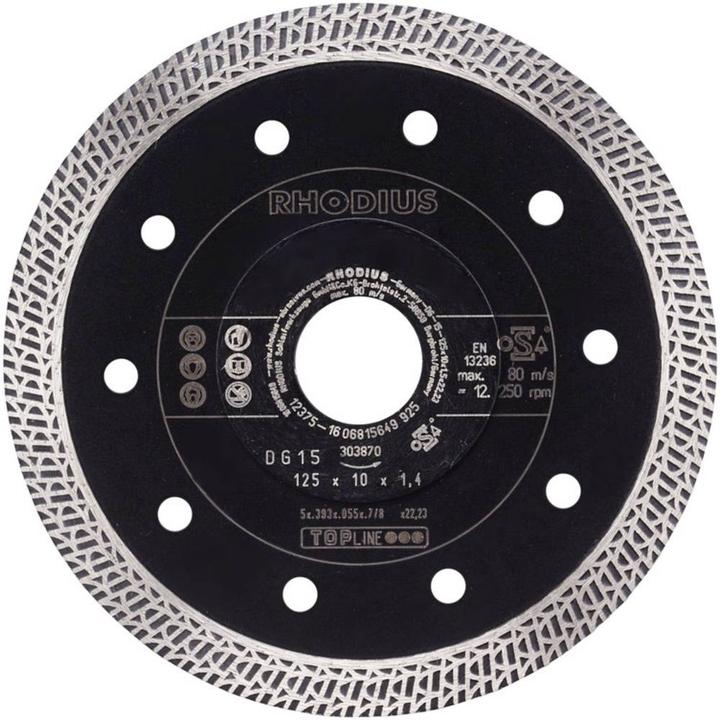 Immagine prodotto Rhodius Disco da taglio diamantato DG15