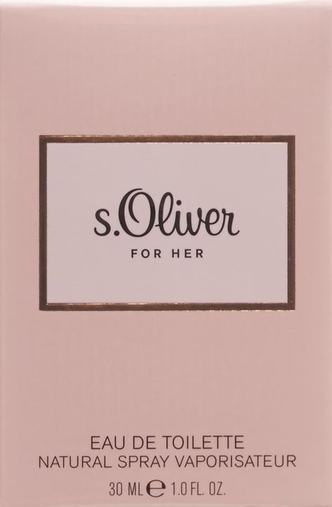 Actual product image S.Oliver For Her (Eau de toilette, 30 ml)