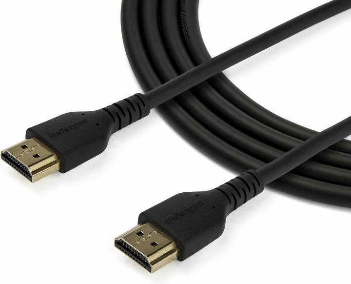Actual product image StarTech com 4.9ft (1.5m) Premium Certified HDMI 2.0 Cable with Ethernet - Durable High Speed UHD 4K (1.50 m, HDMI, 2.0)
