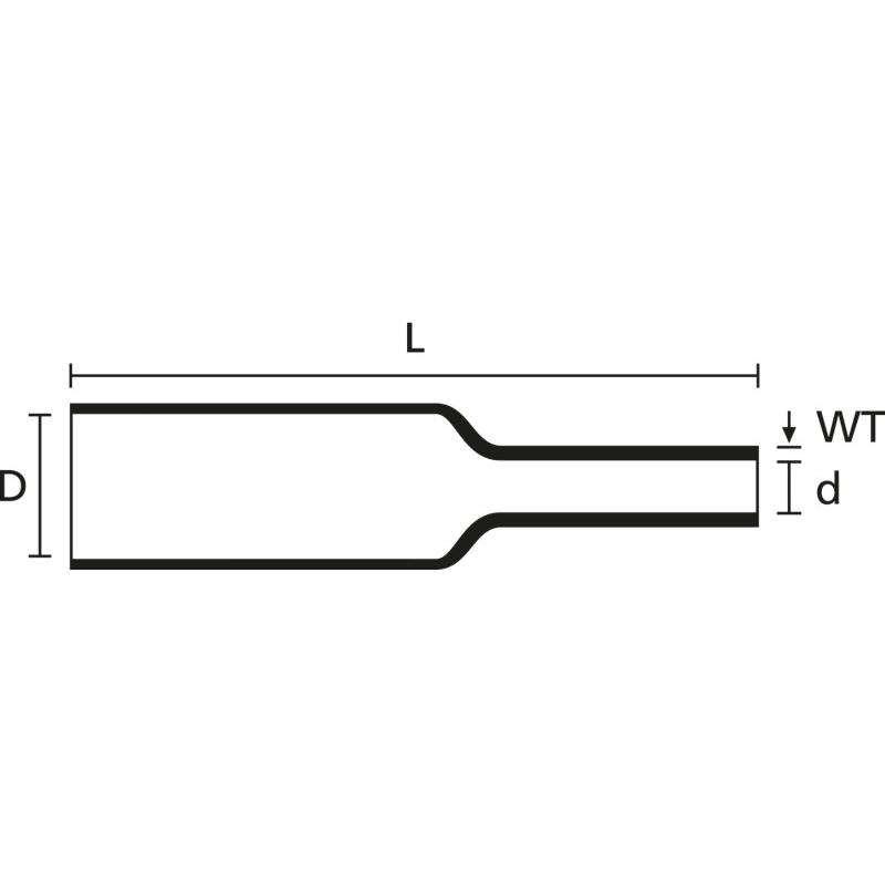 Thumbnail - HellermannTyton, Schrumpfschlauch, Shrinkit 321 Universal Basic (177 x)