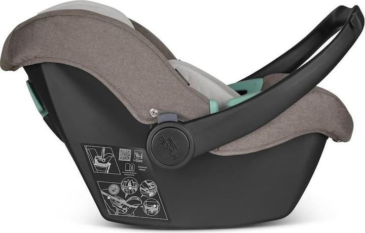 Actual product image ABC Design ABC Tulip baby car seat i-Size / 0 to approx. 13 kg (Baby car seat, ECE R129/i-Size Standard)