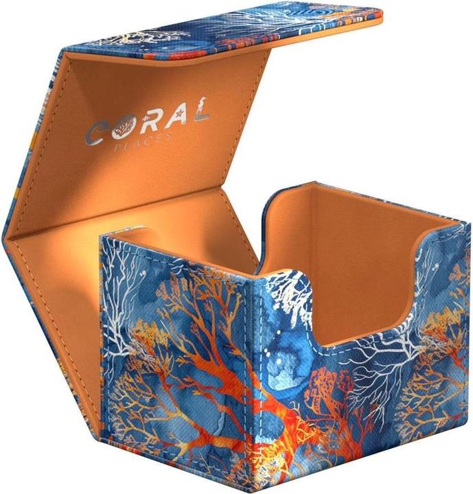 Actual product image Ultimate Guard Sidewinder 100+ Xenoskin 2025 Exclusive "Coral Places" - Fiery Reef