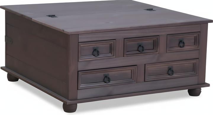 Ebuy24 Couchtisch New Mexico (92 x 92 x 45 cm)