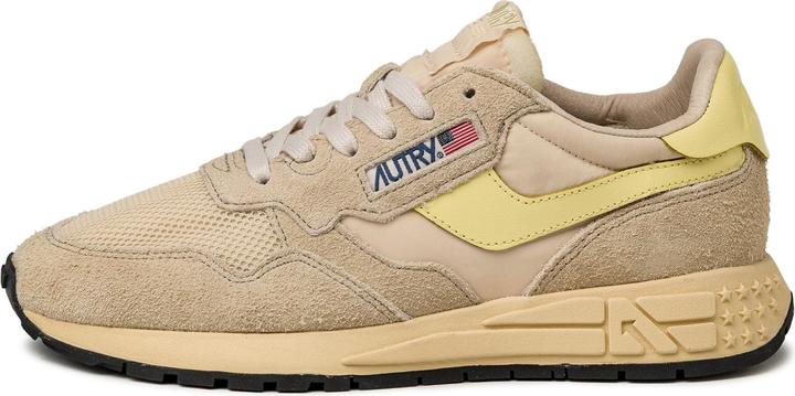 Image du produit Autry Reelwind Low W *Suede / Net* Ecru / Lemon Meringue (39)