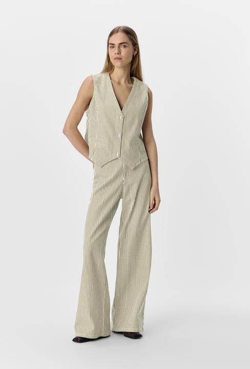 Immagine prodotto Object Streifen Jeans mit weitem Bein (XS)