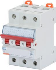 Gewiss GW96126 Load-break switch 63A 3-pole 3TE