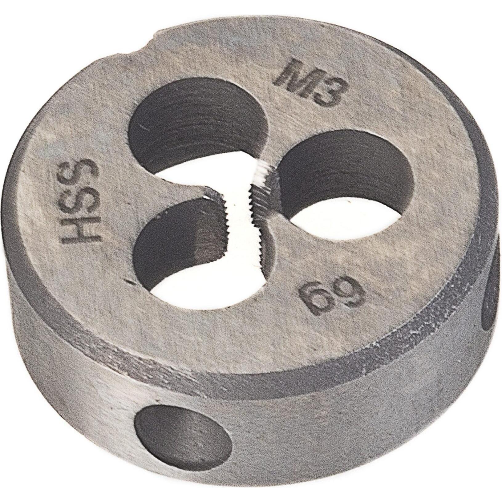 HAZET, Gewindeschneider + Gewindebohrer, Schneideisen 849AG-M3