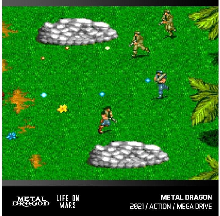 Image du produit Blaze Cartouche Evercade Metal Dragon/Life on Mars (Allemand)