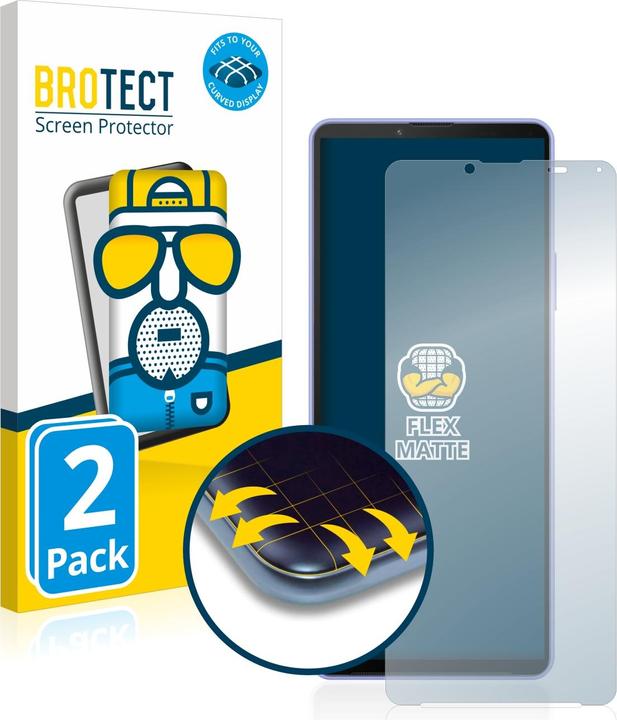 Immagine prodotto BROTECT Full-Cover Pellicola Opaca (2 Pezzo/i, Sony Xperia 10 IV)