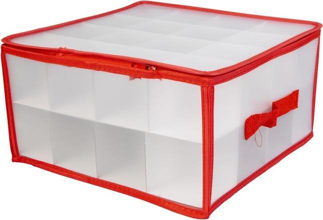 Actual product image Christmas Gifts Storage box for Christmas baubles (34 x 34 x 17 cm)
