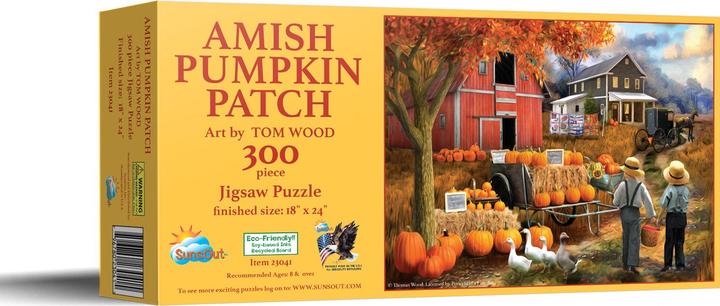 Immagine prodotto Sunsout Puzzle 300 pezzi XXL Pezzi - Amish Pumpkin Patch (300 pezzi)