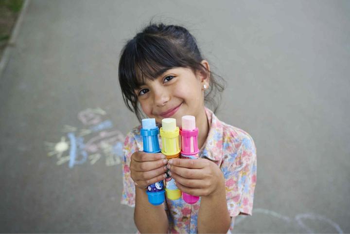 Actual product image Simba 3 sidewalk chalk holders (3 x)