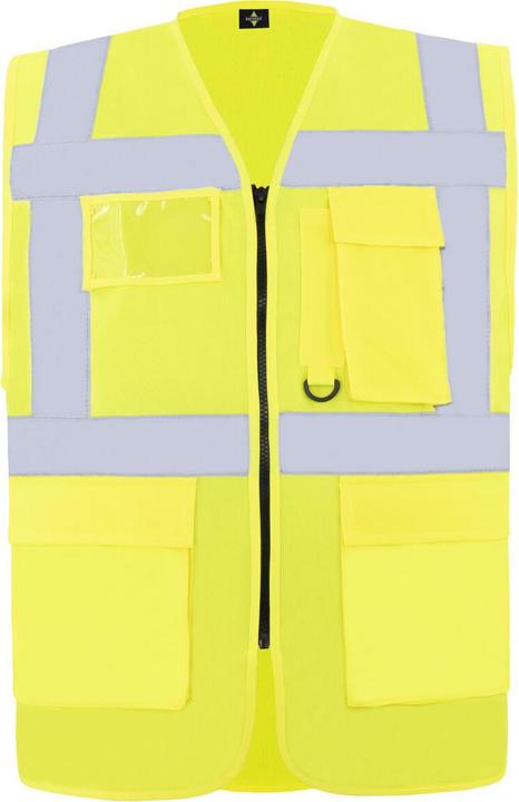 Productafbeelding Korntex Comfort Warnweste "Hamburg" - Multifunktioneel - Signaal-Gelb - XL (XL)