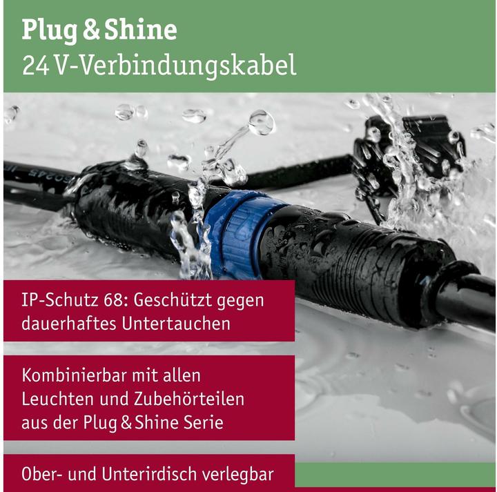 Produktbild Paulmann Outdoor Plug & Shine Kabel 1 in-2 out