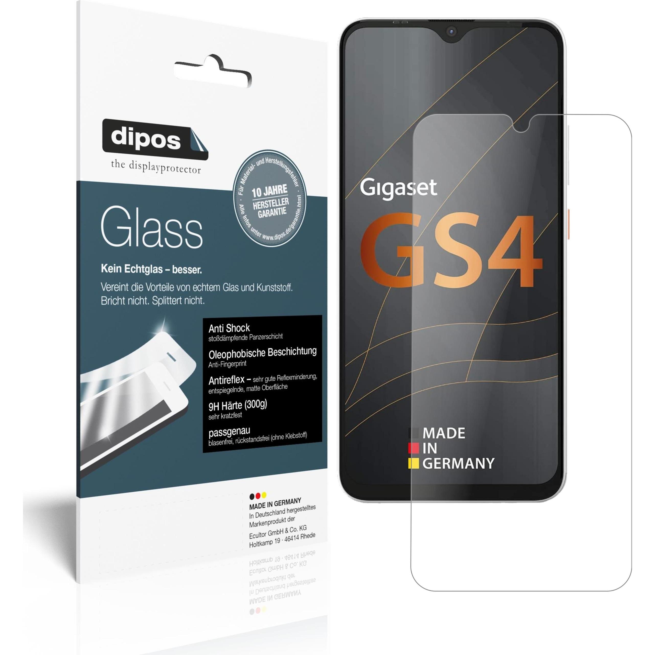 Thumbnail - Dipos Displayschutz Anti-Shock (2 Stück, Gigaset GS4), Smartphone Schutzfolie, Transparent