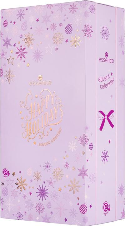 Actual product image essence Happy Holidays advent calendar 24-piece gift set