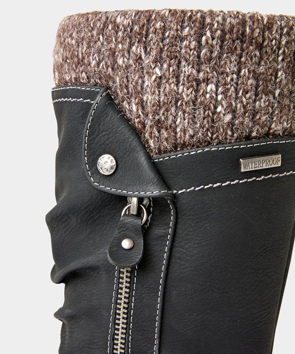 Image du produit Joe Browns Strap And Zip Detail Tan Long Boots (36)
