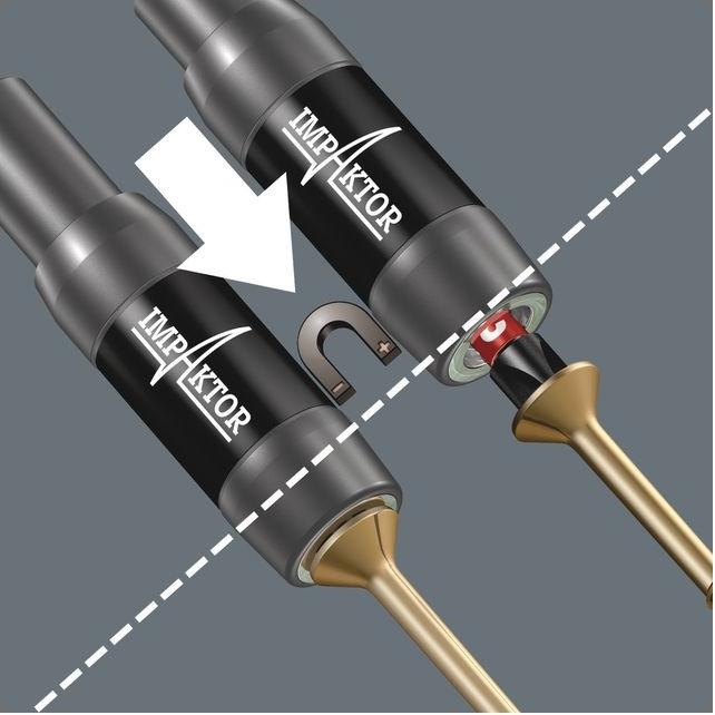 Produktbild Wera Bit-Check 30 Impaktor 1 (1/4", 35 mm, 3/4", 5/16")