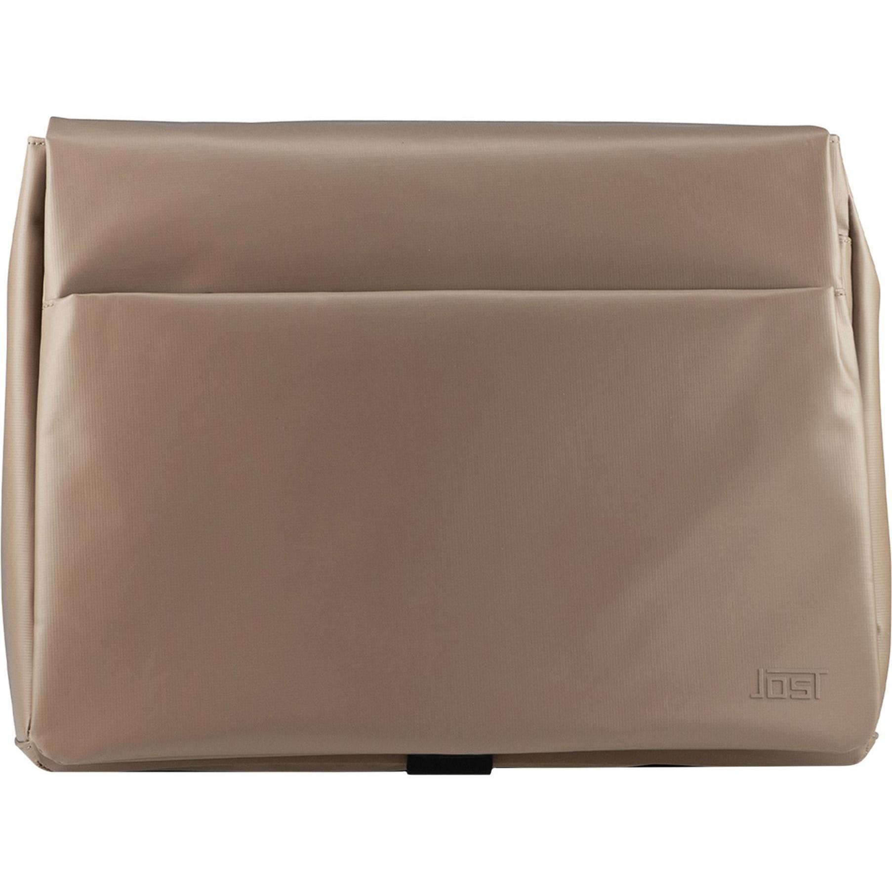 Jost, Handtasche, Tolja Messenger 38 cm Laptopfach, Beige