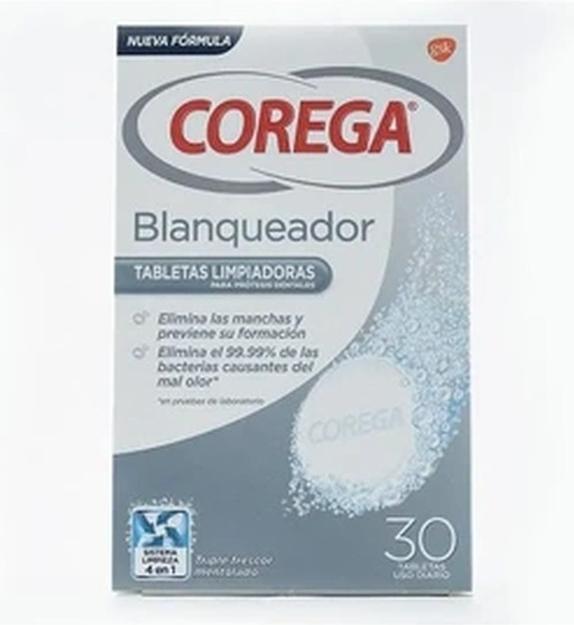 Immagine prodotto Corega Detergente sbiancante 30 compresse