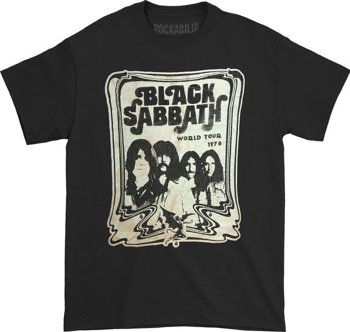 Immagine prodotto Music Brand World Tour 1978 Maglietta Adulto Unisex (S)