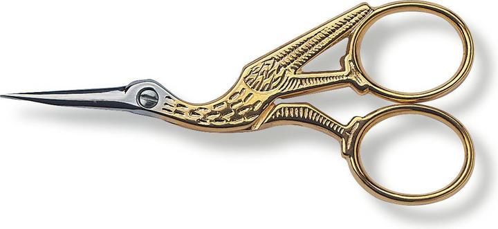 Victorinox Ooievaar borduurschaar, verguld