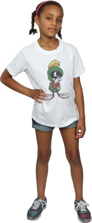 Actual product image Looney Tunes Girls Marvin The Martian Pose Cotton T-Shirt (116)