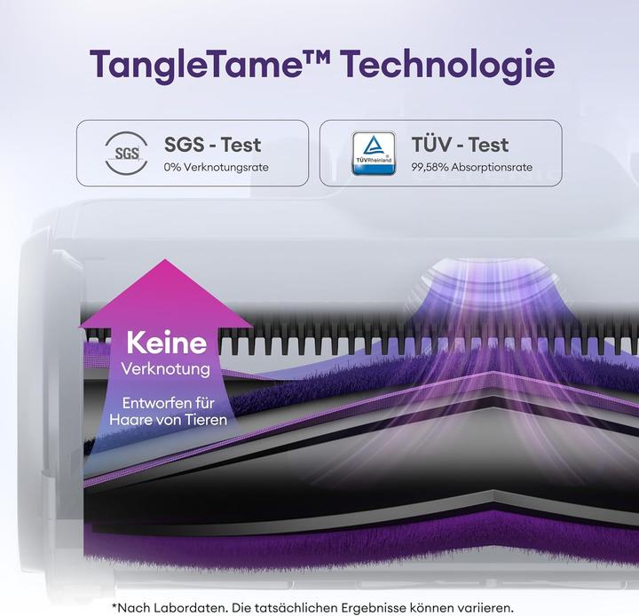 Produktbild Ultenic U20 Akku-Staubsauger mit Anti-Tangle Bürste