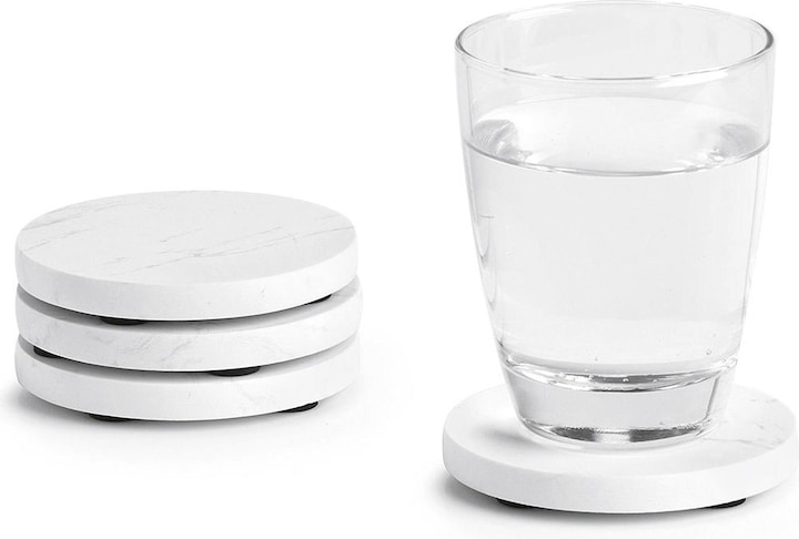 Actual product image Zeller Present Coaster (4 x, Glass coaster)