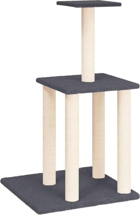 Produktbild vidaXL Kratzbaum (85.50 cm, Dunkelgrau)