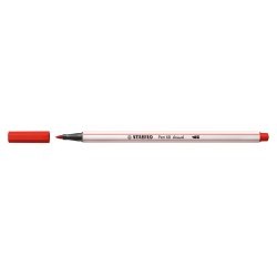 Image du produit STABILO Pen 68 brush Stylo feutre Premium (Carmin, 1 x)