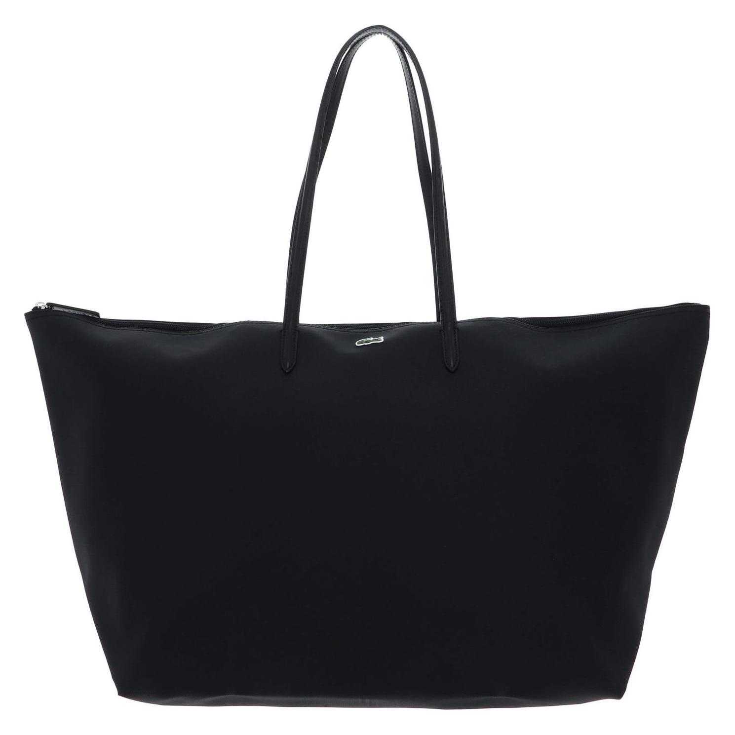 Lacoste, Damen, Tasche, L.12.12 Concept Tote Bag, Schwarz