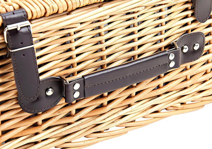 Actual product image G. Wurm Picknickkorb für 4