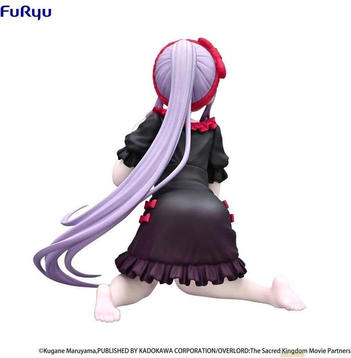 Actual product image Furyu Overlord Noodle Stopper PVC Statue Shalltear Loungewear Ver. 9 cm